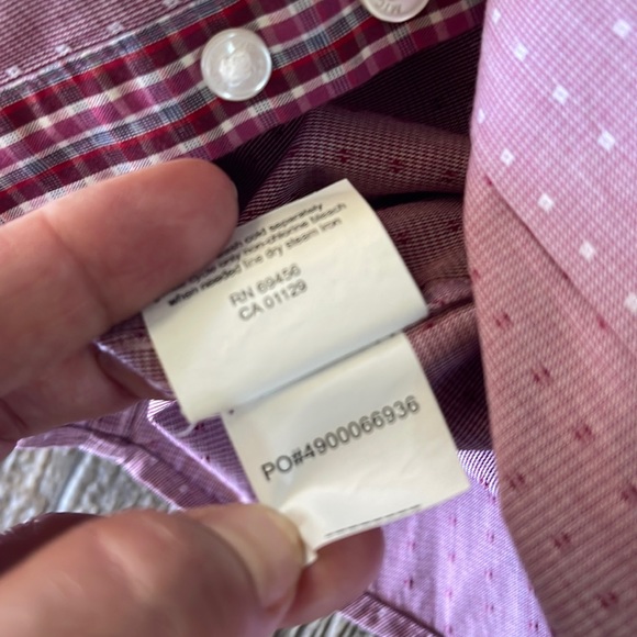 MICHAEL KORS Young Mens Shirt Long
Sleeve Button Down, 16 - Picture 8 of 8